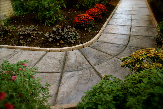 Mark- Walkway & Front Entrance