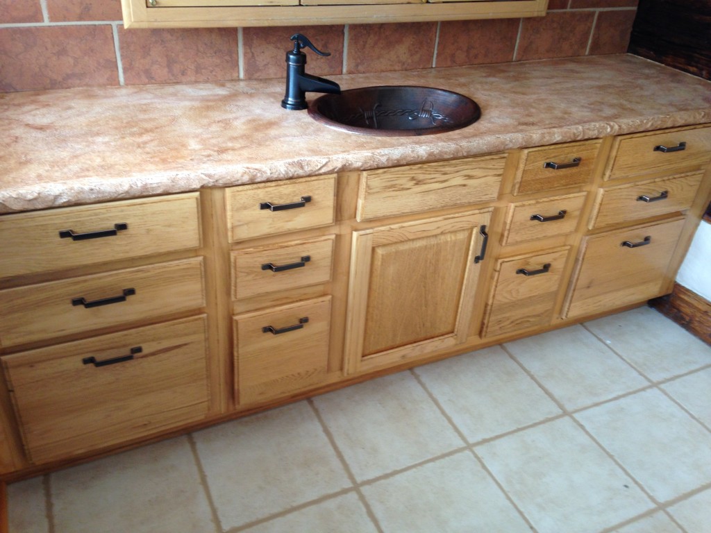 Patsy’s Bathroom Countertop