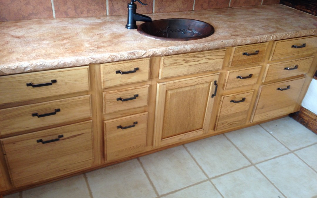 Patsy’s Bathroom Countertop