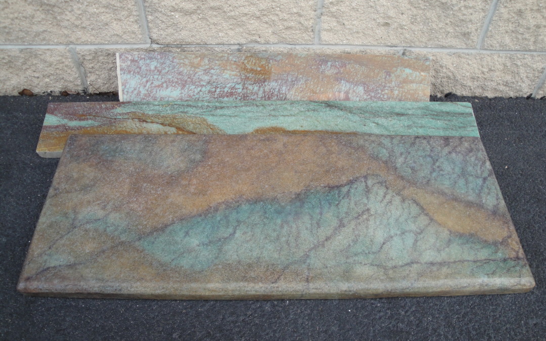 Carol’s talent on display!! She matched the look of a very expensive Granite sample