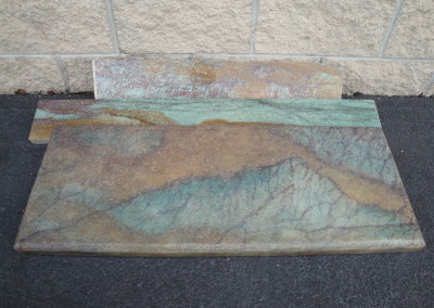 Carol’s talent on display!! She matched the look of a very expensive Granite sample